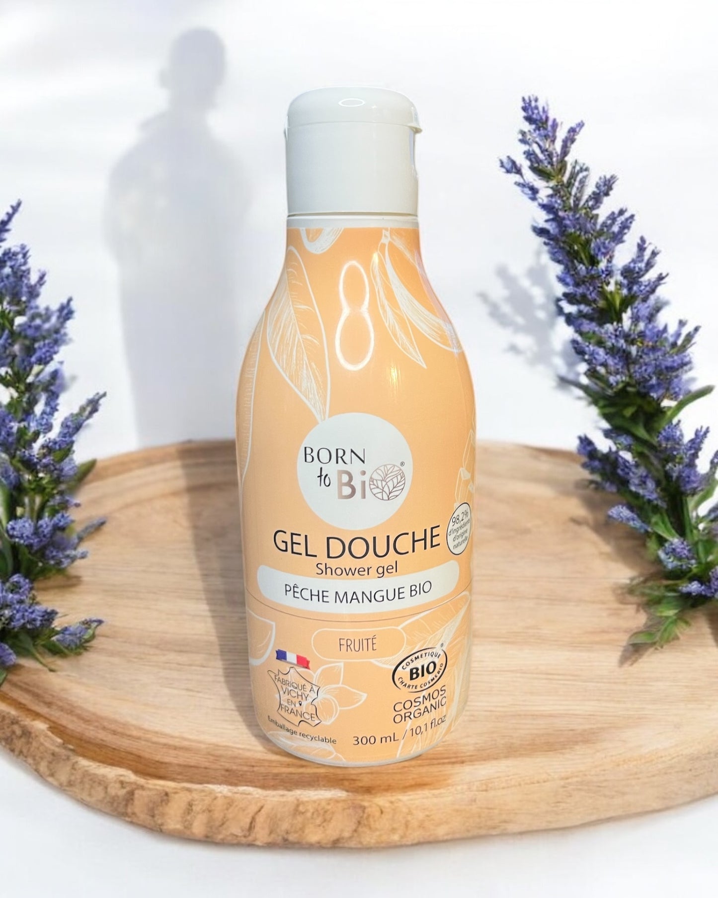 Gel douche Pêche Mangue - Certifié Bio