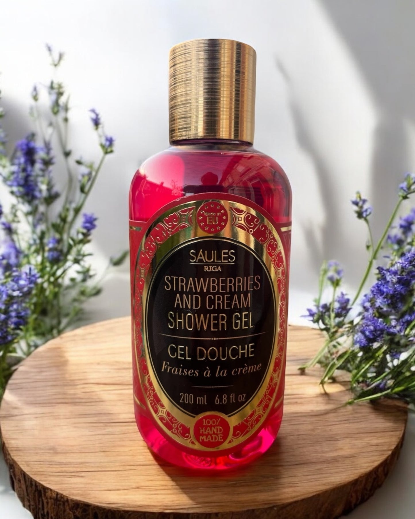 Gel douche Fraise à la crème Vegan