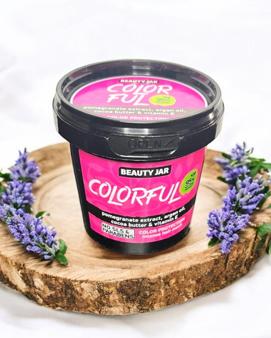 Masque capillaire pour cheveux colorés