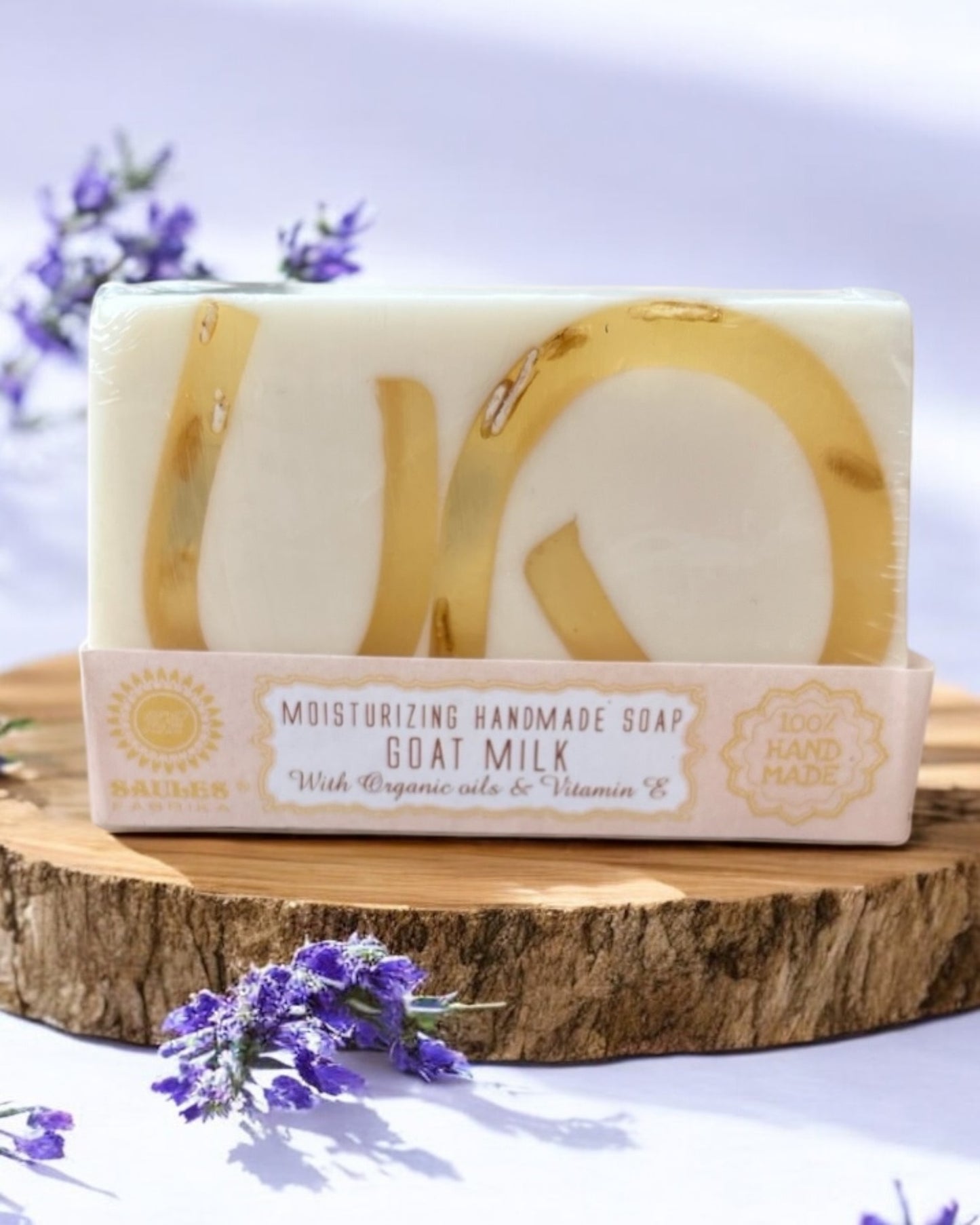 Savon lait de chèvre Vegan